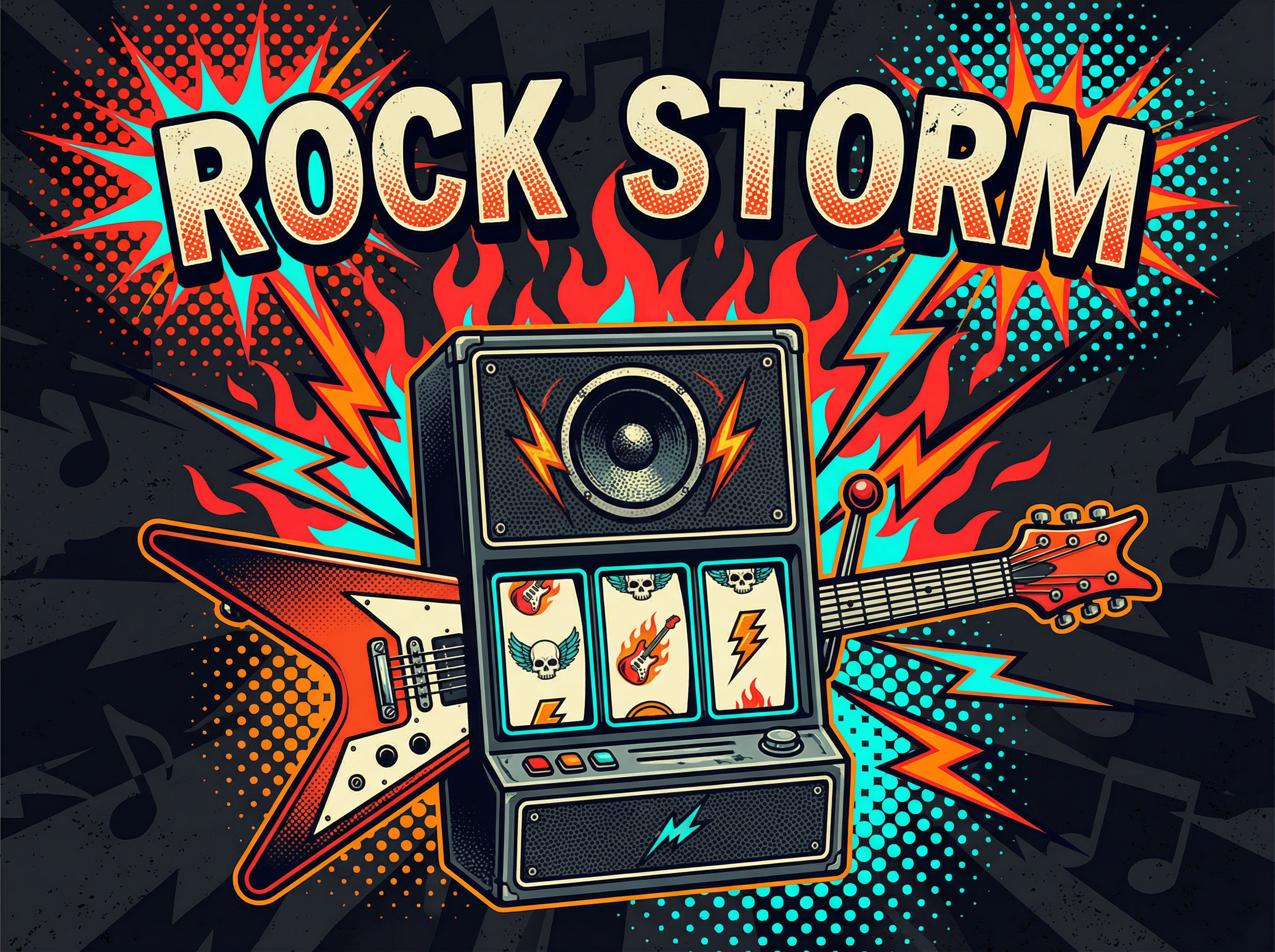 壹号娱乐 - 摇滚狂潮老虎机游戏